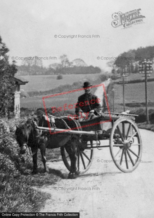 Photo of Crewkerne, A Pony And Cart 1914