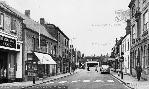 Photo of Crewkerne, Market Street c.1955
