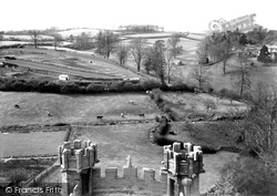 View From Church Tower c.1955, Crewkerne