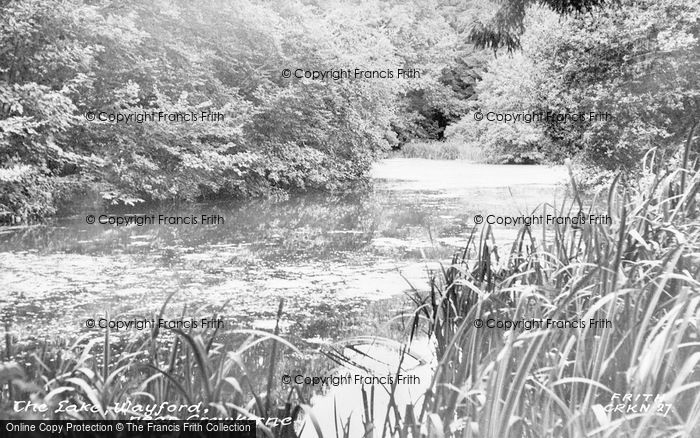 Photo of Crewkerne, Wayford, The Lake c.1955