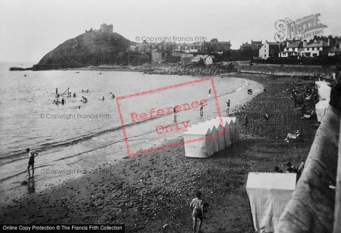 Photo of Criccieth, Beach 1930