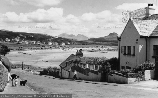 Photo of Criccieth, Beach Road c.1955