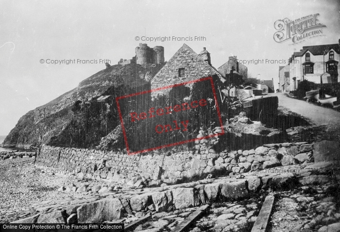 Photo of Criccieth, Castle 1889