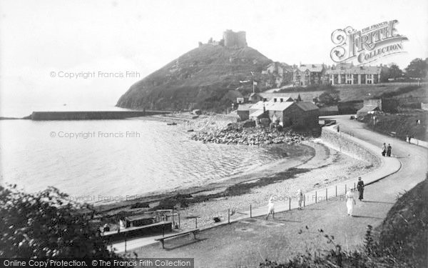 Photo of Criccieth, Castle 1913