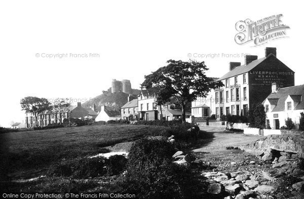 Photo of Criccieth, Castle And Village 1889