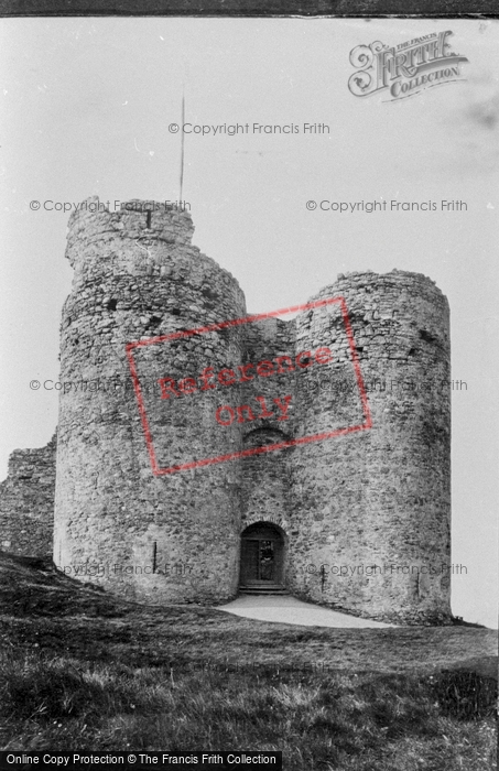 Photo of Criccieth, Castle Entrance 1889