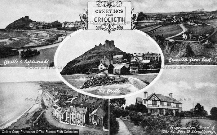 Photo of Criccieth, Composite c.1930