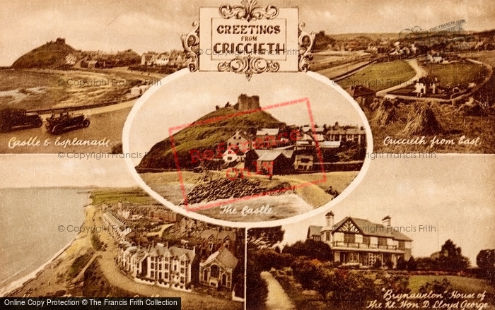Photo of Criccieth, Composite c.1930