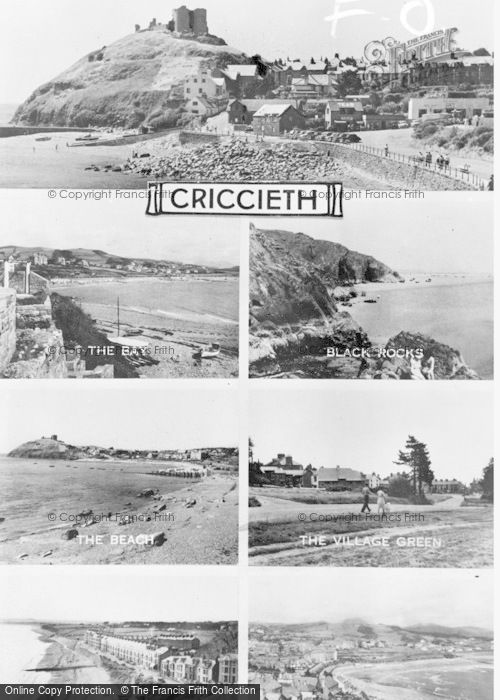 Photo of Criccieth, Composite c.1950