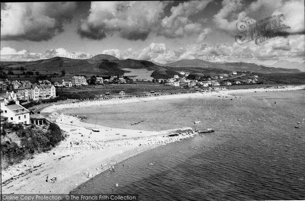 Photo of Criccieth, From The Castle c.1955