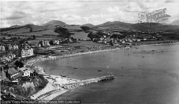 Photo of Criccieth, From The Castle c.1955