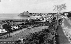 General View c.1955, Criccieth