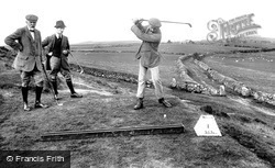 Golf Club, First Tee 1913, Criccieth