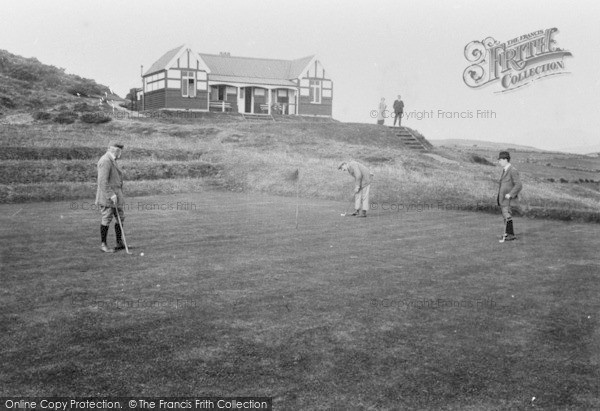 Photo of Criccieth, Golf Club House 1913