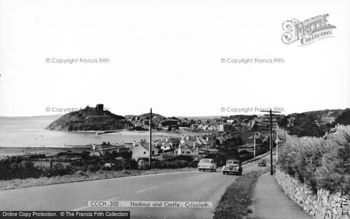Photo of Criccieth, Harbour And Castle c.1960