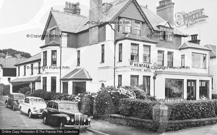 Photo of Criccieth, Henfaes Hotel c.1960