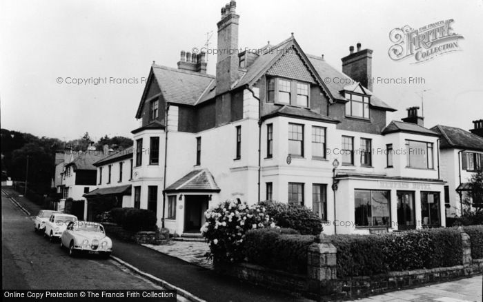 Photo of Criccieth, Henfaes Hotel c.1965