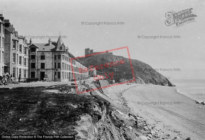 Photo of Criccieth, Marine Terrace 1889