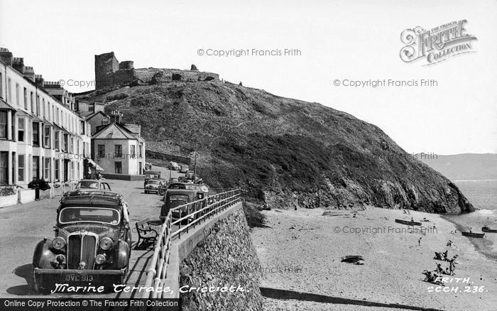 Photo of Criccieth, Marine Terrace 1956