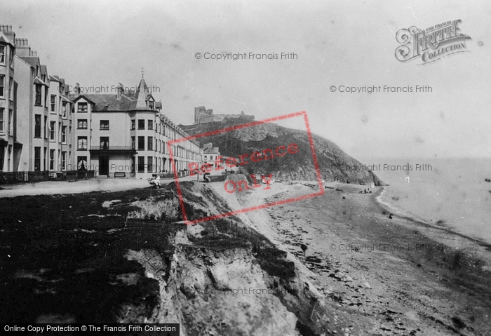 Photo of Criccieth, Marine Terrace And Castle 1892
