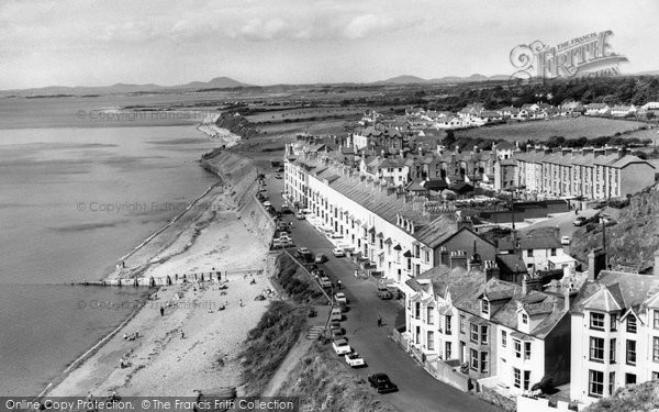 Photo of Criccieth, Marine Terrace c.1955