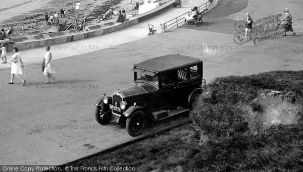 Photo of Criccieth, Motor Car 1930