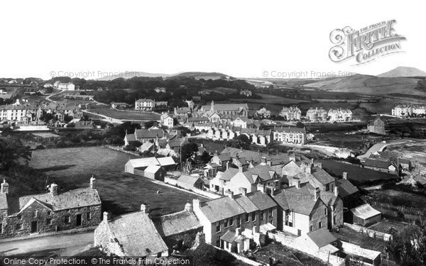 Photo of Criccieth, Old Town 1899