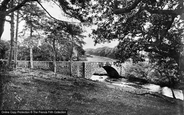 Photo of Criccieth, Rhydybenllig Bridge And River Dwyfawr c.1931