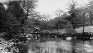 Rhydybenllig Bridge c.1955, Criccieth