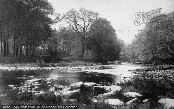 Photo of Criccieth, Rhydybenllig River c.1955