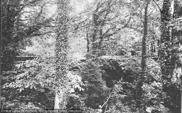 Photo of Criccieth, Rhydycroesan Bridge c.1930