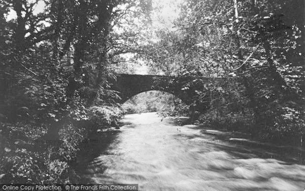 Photo of Criccieth, River Dwyfach And Rhydycroesan Bridge c.1931