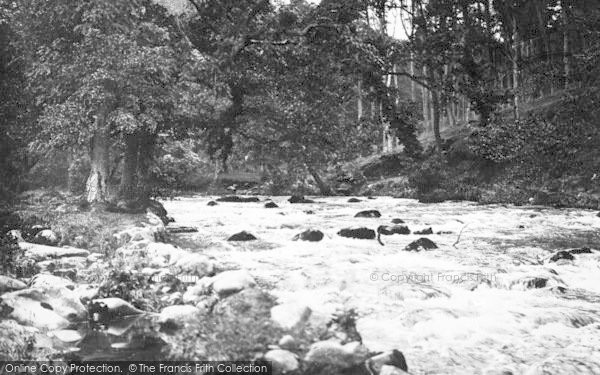 Photo of Criccieth, River Dwyfach c.1931