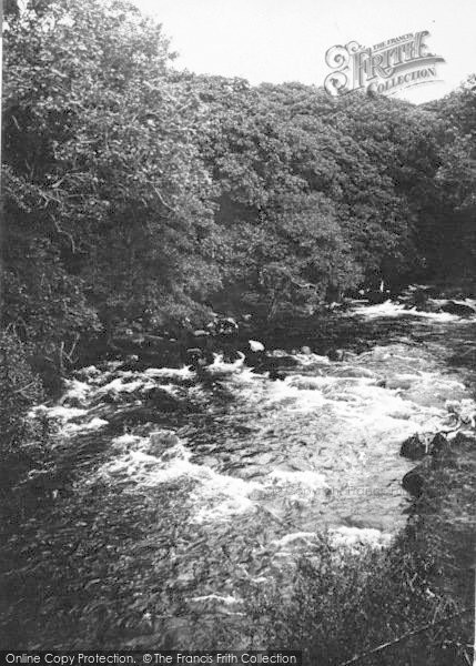 Photo of Criccieth, River Dwyfach From Rhydybenllig Bridge c.1931