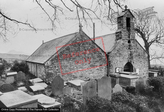 Photo of Criccieth, St Catherine's Church, West 1889