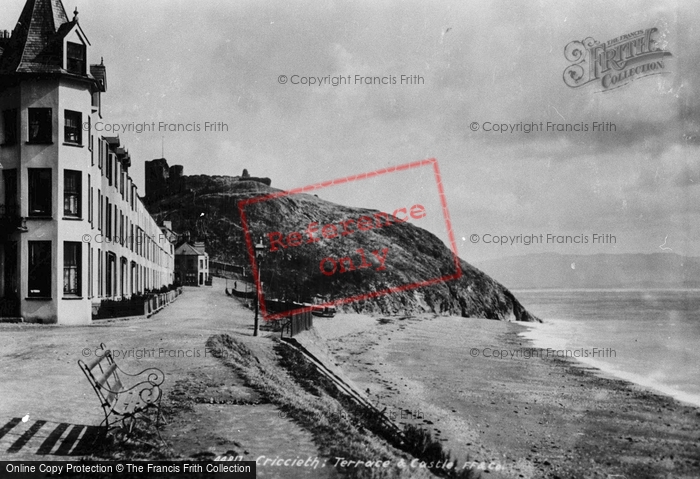 Photo of Criccieth, Terrace And Castle 1899