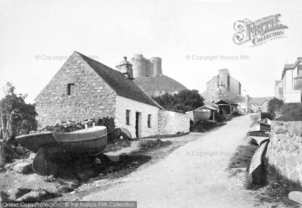Photo of Criccieth, The Village 1889