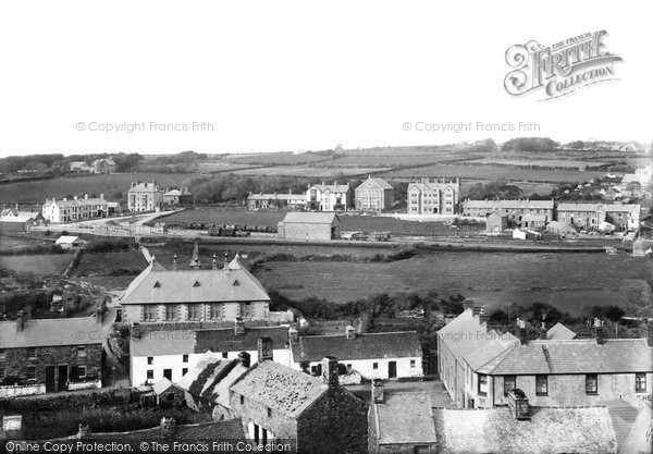 Photo of Criccieth, The Village 1891