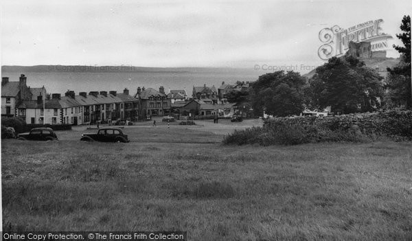 Photo of Criccieth, View From The Green c.1955