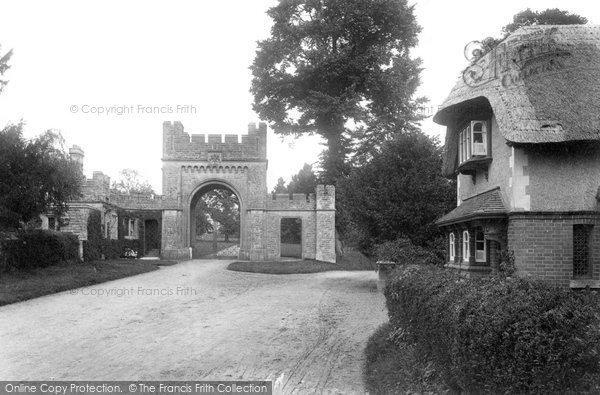 Photo of Crichel House, Park Entrance 1904