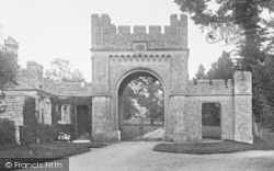Crichel House, Park Entrance 1904, Crichel Ho