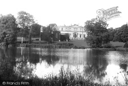 Crichel House, The Lake And House 1904, Crichel Ho