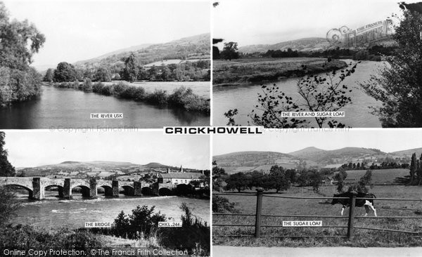 Photo of Crickhowell, Composite c.1965