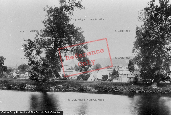 Photo of Crickhowell, From River 1898