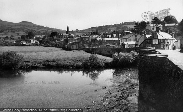 Photo of Crickhowell, From The Bridge c.1960
