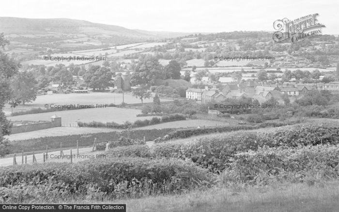 Photo of Crickhowell, General View 1951