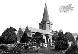 St Edmund's Church 1898, Crickhowell