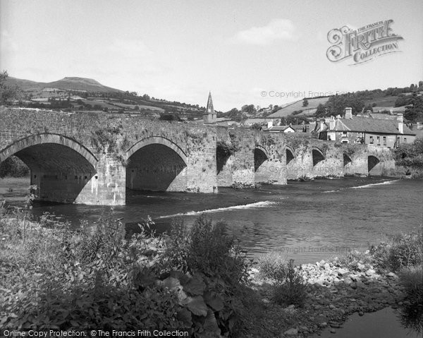 Photo of Crickhowell, The Bridge 1951