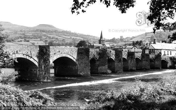Photo of Crickhowell, The Bridge c.1960