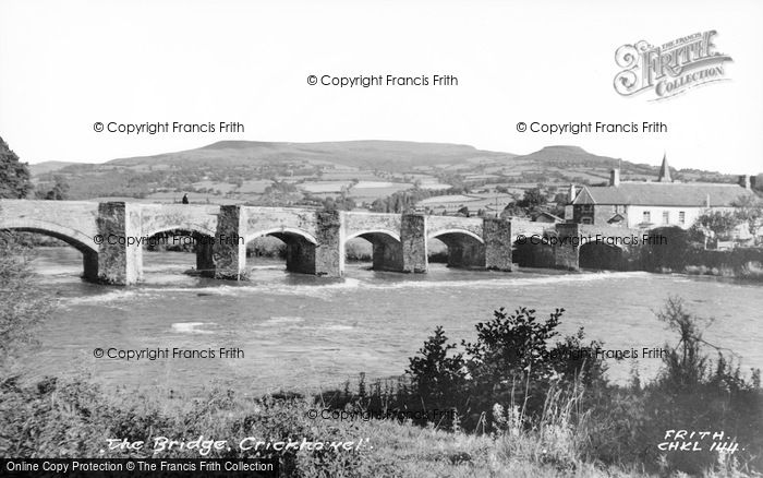 Photo of Crickhowell, The Bridge c.1965